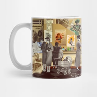 Art Deco Shopping Center (Boosted Color) Mug